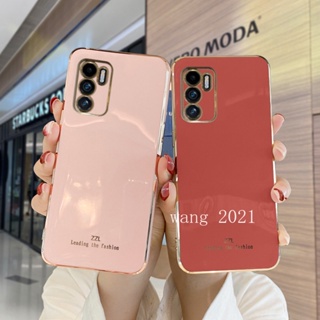New Phone Case เคส Infinix Zero 5G 2023 Casing Electroplating Straight Edge Protective Silicone Soft Back Cover เคสโทรศัพท