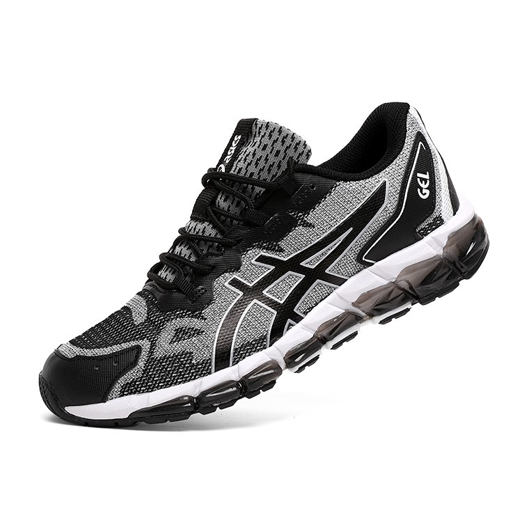 asics-6th-generation-mens-outdoor-sports-cushioning-running-shoes-black-and-white-gray