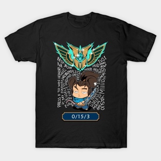 League of Legends - Main Yasuo T-Shirt Mens Fashion T-shirt_03