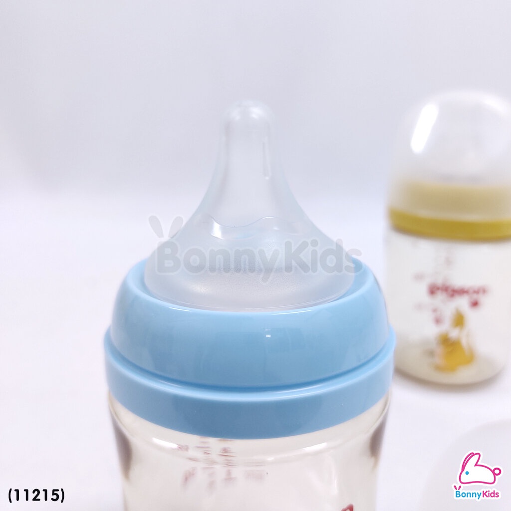 11214-pigeon-พีเจ้นท์-softouch-ppsu-ขวดคอกว้างสีชา-5oz-แพ็ค-2-ขวด-ลายmomlove-0m