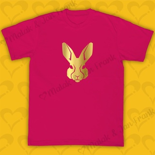 2023เสื้อยืดผ้าฝ้าย 2023 2023 CHINESE NEW YEAR SHIRT DESIGN | YEAR OF THE RABBIT | COLOR RUBY (alternative to VIVA MAGEN