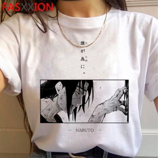 Japanese Anime Naruto Akatsuki T Shirt Men Cartoon Itachi Kakashi Summer Top Clothes Male Tumblr Ulzzang Couple Clo_07