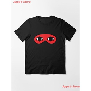 New COD Gintama Sougo Eye Sleeping Mask Essential T-Shirt กินทามะ เสื้อยืดอนิเมะ ผู้ชายและผู้หญิง_07
