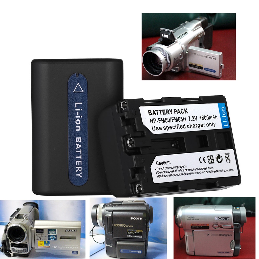 แบตกล้องวีดีโอ-sony-handycam-np-fm50-สินค้าของใหม่ส่งไวในไทย-ที่ร้านมีขายกล้องระบบม้วนหลายแบบ-มีรับแปลงระบบม้วนทุกระบบ