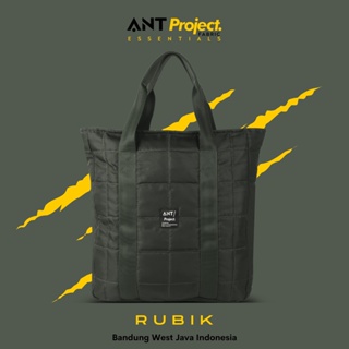 Ant PROJECT - Rubiks กระเป๋าใส่แล็ปท็อป ทรงโท้ท สําหรับผู้ชาย และผู้หญิง