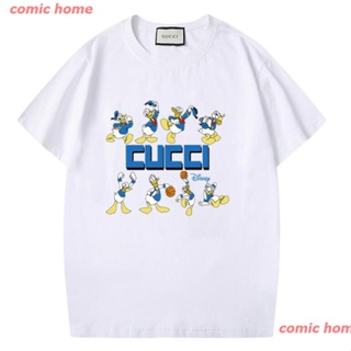 comic home 2020 Gucci เสื้อยืดแขนสั้นผ้าฝ้ายพิมพ์ลายแฟชั่น Unisex sale9FR