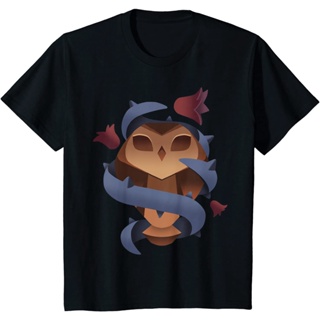 Disney Channel The Owl House Owlbert Exclusive T-Shirt Mens 100% cotton T-shirt new summer_03
