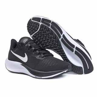 Nike AIR ZOOM PEGASUS 37 and Cushioning and Resilient Running Shoes black and white36-45