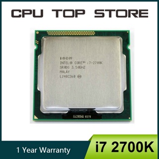 โปรเซสเซอร์ CPU Intel core i7 2700K 3.5GHz quad-core LGA 1155 sr0dg a8wb