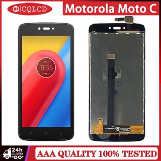 หน้าจอ Motorola Moto C LCD XT1754 XT1755 XT1756 XT1757 XT1758 XT1750 หน้าจอสัมผัสดิจิทัล แบบเปลี่ยน