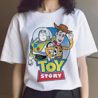 Kawaii Disney Anime Toy Story T Shirt Men Women Unisex Monsters Inc Cute T-shirt Summer Graphic Tshirt 90s Top Tees_05