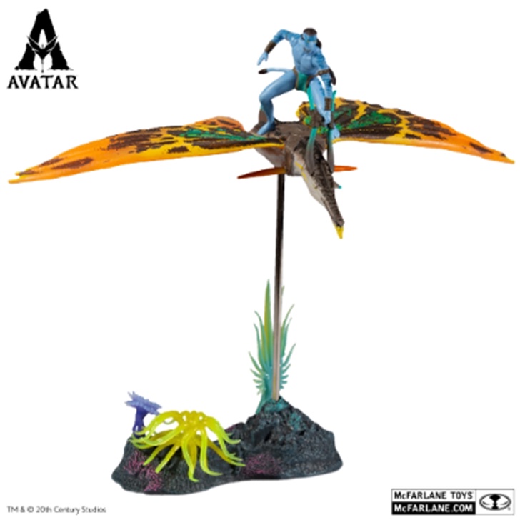 ready-stock-mcfarlane-disney-avatar-w-o-p-vhc-a2-jake-sully-amp-skimwing