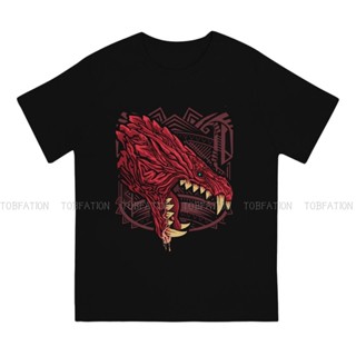 นักล่ามอนสเตอร์  Monster Hunter Fantasy-themed Action Role-playing Games Mens TShirt Odogaron  Individuality TShir_03