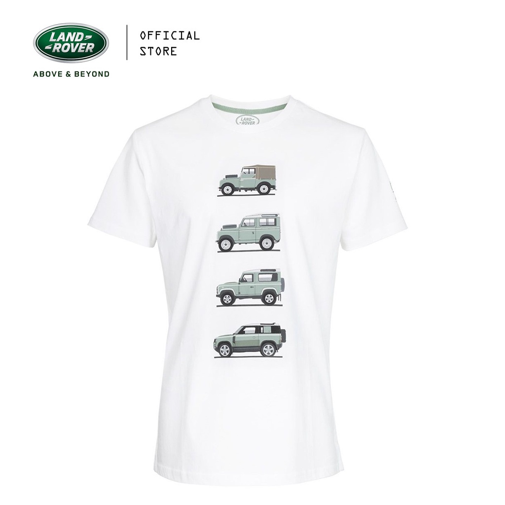 LAND ROVER LIMITED EDITION LAND ROVER 75TH ANNIVERSARY T-SHIRT | Shopee ...