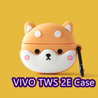 【Case Home】เคสหูฟัง แบบนิ่ม ลายการ์ตูน สีพื้น สําหรับ VIVO TWS 2E