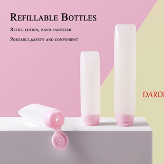 DARON Liquid Dispensing Bag Travel Collapsible Cosmetic Portable Makeup Container Candy Color Lotion Packaging Bottles