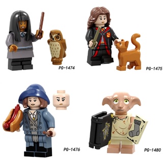 DIY bloque de construcción Harry Potter minifiguras juguetes para niños action figures LY