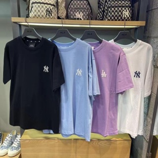 พร้อมส่ง เสื้อยืดแขนสั้น ทรงหลวม ลาย Han Dai MLB 21