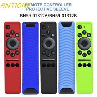 ANTIONE Consumer Electronics Remote Control Cover Waterproof Remote Shell Bag BN59-01312A/01312B Smart TV Shock-Resistant Silicone Dustproof Protective Case Anti-Fall For Samsung