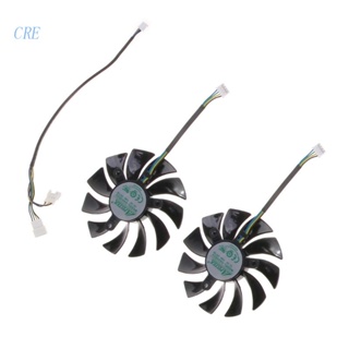 Cre พัดลมระบายความร้อนการ์ดจอ 88 มม. GA92S2U 4Pin สําหรับ ZOTAC GeForce RTX 3060TI 3070 3080Cooler