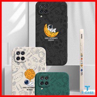 เคส Samsung A12 M12 A22 4G M32 4G M22 4G A22 5G A32 4G A52 A52S A72 A02 M02 เคส Astronaut เคส Soft Samsung 2A-TKR