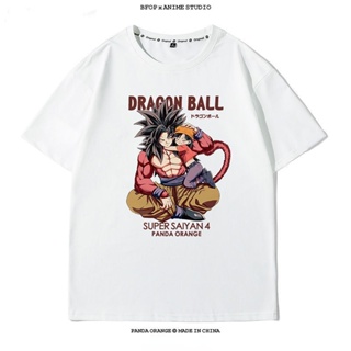 เสื้อยืดแขนสั้น พิมพ์ลายการ์ตูน Dragon Ball Goku Xiaofang สไตล์ญี่ปุ่น สําหรับนักเรียน