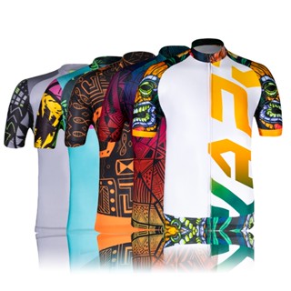 เสื้อกีฬาแขนสั้น ลายทีม Maillot MTB สไตล์ปี 2024 สําหรับผู้ชาย