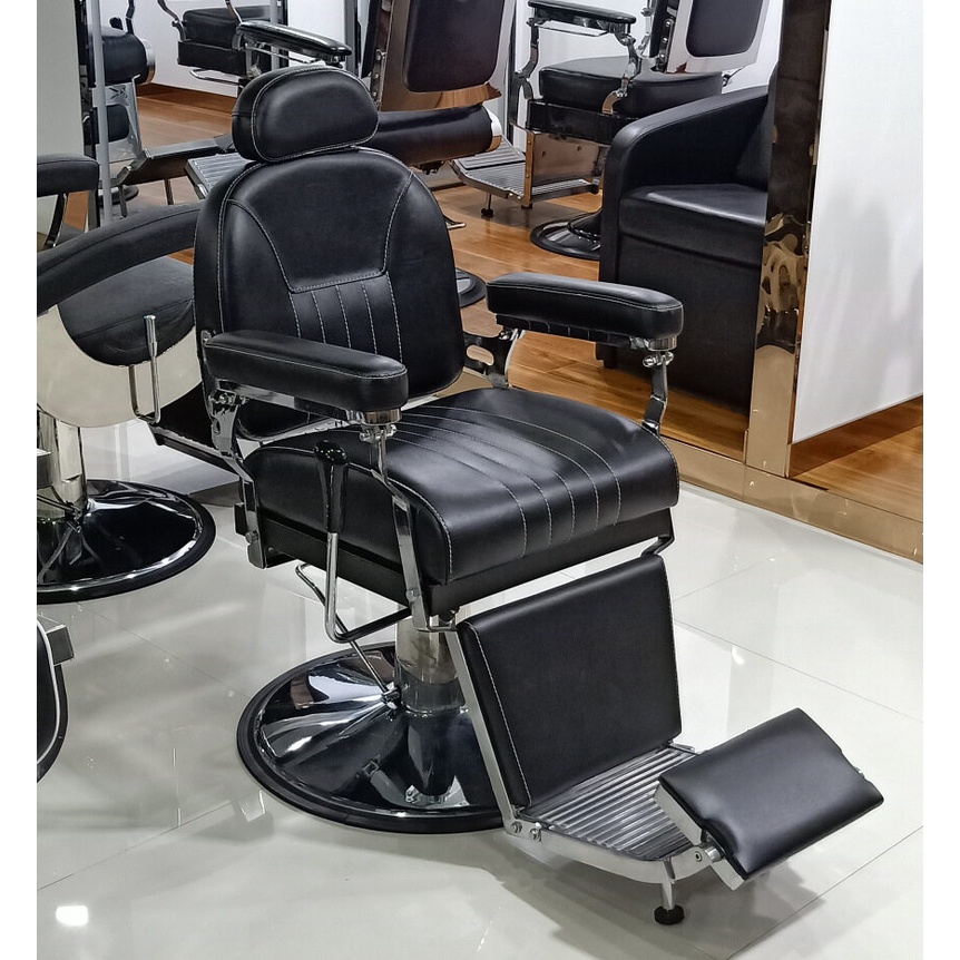 barber-chair-เก้าอี้ตัดผมชาย-บาร์เบอร์-เอนได้-ปรับสูงต่ำได้