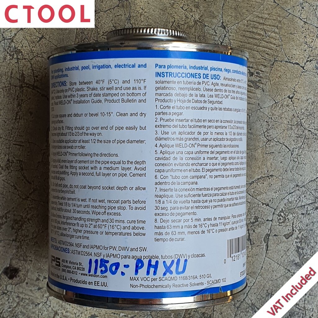 กาวทาท่อ-upvc-717-weld-on-32-oz-ของแท้-authentic-solvent-cement-for-pvc-piping-systems-ซีทูล-ctool-hardware