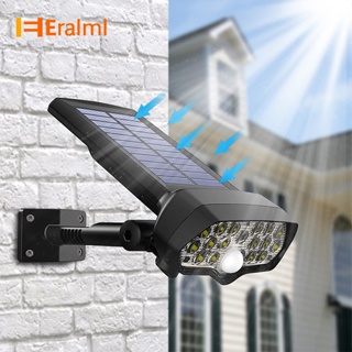 eralml  Led Outdoor Solar Light Motion Sensor Waterproof Street Lamp Wall Lamp For Yard Garden Decoration