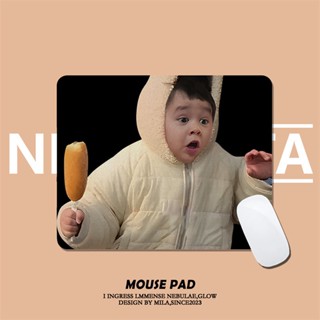 🧁แผ่นรองเมาส์ หนา2-3mm สนุก น่ารัก แผ่นรองเมาส์ Mouse Pad แผ่นยางรองเมาส์ กันลื่นขนาด  แผ่นรองเมาส์เกมมิ่ง