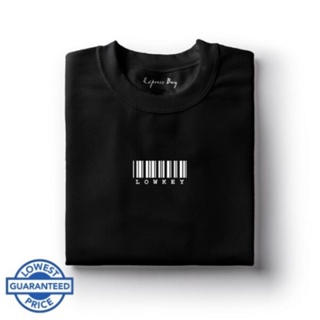 Lowkey Barcode Minimalist T-Shirt Customized Printed Unisex_03