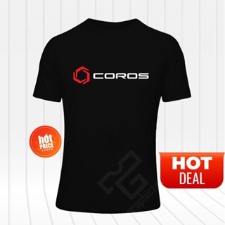 T Shirt cotton Coros Smartwatch Logo Ready Stock_01