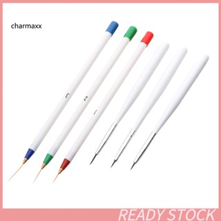 Cx ชุดเครื่องมือแปรงปากกา สําหรับวาดภาพระบายสี ออกแบบตกแต่งเล็บ 6 ชิ้น