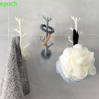 Epoch ตะขอสร้างสรรค์ 1 ชิ้น กาวไร้รอยต่อ กิ่งไม้ ตกแต่งบ้าน เหนียว ที่ใส่กุญแจ