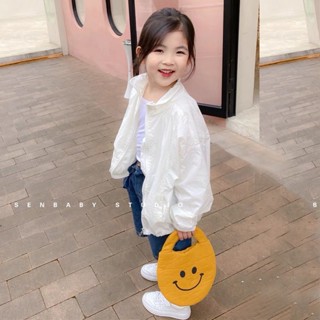 พร้อมส่ง ขายดี ใหม่ เสื้อคลุมกันแดด ป้องกันรังสีอัลตราไวโอเลต สไตล์เกาหลี ญี่ปุ่น ฤดูใบไม้ผลิ ฤดูใบไม้ร่วง สําหรับเด็กผู้ชาย ผู้หญิง