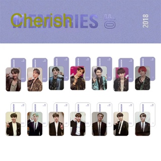 Cherish โปสการ์ดโลโม่ Kpop BTS Memories Of 2018 DVD ขนาดเล็ก สําหรับแฟนคลับ 7 ชิ้น ต่อชุด