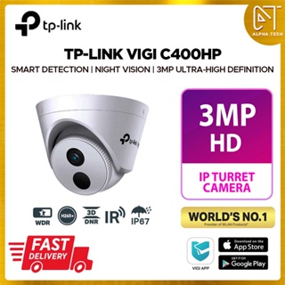 Tp-link Vigi C400HP 3MP กล้องวงจรปิด CCTV ความละเอียดสูง IR เครือข่ายกล้อง Vigi C400HP