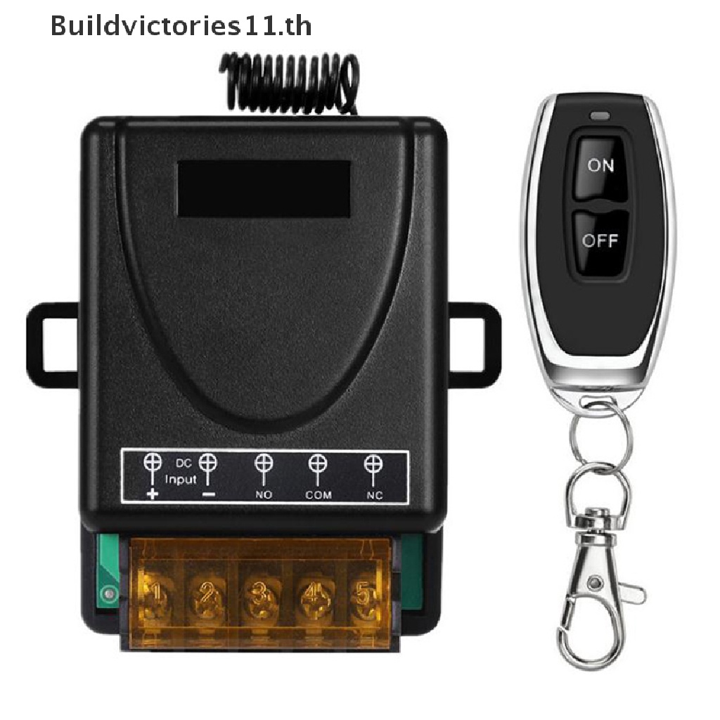 buildvictories11-รีเลย์สวิตช์รีโมตคอนโทรลไร้สาย-433mhz-220v-rf-1ch-th