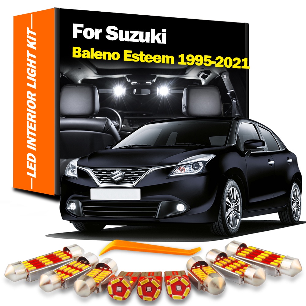ชุดหลอดไฟ-led-ติดภายในรถยนต์-สําหรับ-suzuki-baleno-esteem-1995-2014-2015-2016-2017-2018-2019-2020-2021