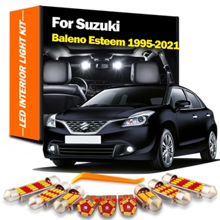 ชุดหลอดไฟ Led ติดภายในรถยนต์ สําหรับ Suzuki Baleno Esteem 1995-2014 2015 2016 2017 2018 2019 2020 2021