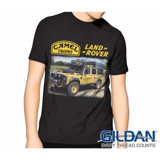 ราคาระเบิดเสื้อยืด ลาย Land Rover Camel Trophy Gildan แบบนิ่มรหัสเต็มS-3XL