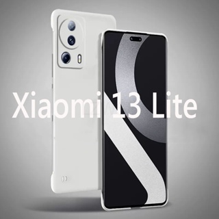 เคสโทรศัพท์มือถือ PC แข็ง ผิวด้าน บาง ไร้กรอบ กันกระแทก สําหรับ Xiaomi 13 Pro Mi 13Lite 5G Xiaomi 13 Lite