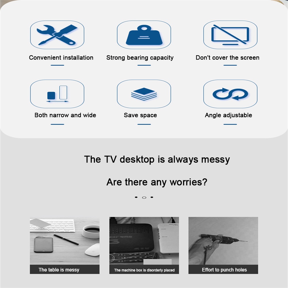 2023-ชุดชั้นวางจอแสดงผลด้านบนชั้นวางทีวีด้านบนไม่มีรู-router-bracket-tv-storage-home-tools-cynthia-cynthia-cynthia