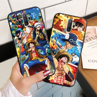 เคสโทรศัพท์มือถือ ซิลิโคนนุ่ม ลายการ์ตูนวันพีซ 2 สําหรับ OPPO A5 A9 A31 A33 A91 A53 2020 A53S A52 A72 A92