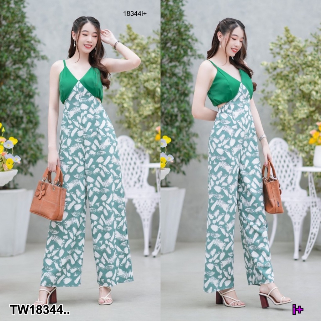 s4u-พร้อมส่ง-jumpsuit-จั้มสูทสายเดี่ยว-ขายาว-ชุดเซ็ต-ชุดเดรส-ทำงาน-งานแต่ง-เสื้อผ้าสาวอวบ-สไตล์เกาหลี