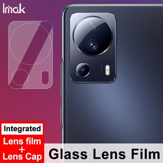 [ ฟิล์มเลนส์ + ฝาปิด ] ฟิล์มกระจกนิรภัยกันรอยหน้าจอ กันรอยเลนส์กล้อง HD สําหรับ iMak Xiaomi Mi 13 Lite 5G Xiomi Mi13 Lite 5G