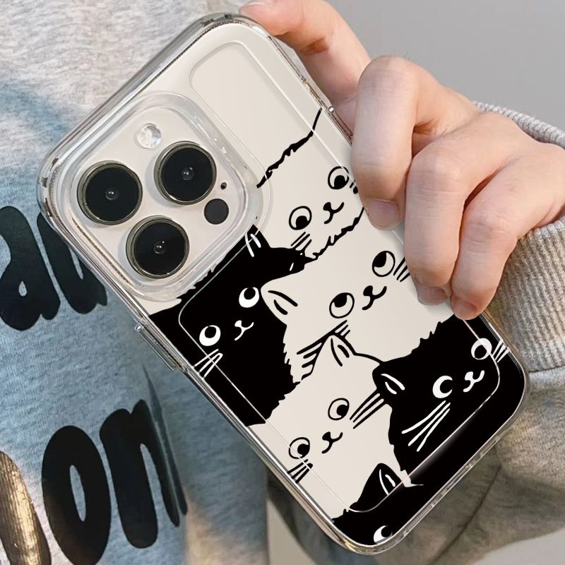 new-cat-phone-case-for-iphone14promax-mobile-phone-shell-for-iphone-13-12-11-simple-xr-soft-7-8plus