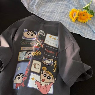 พร้อมส่ง🔥เสื้อยืด🍀OVERSIZE M-8XL เสื้อยืดแขนสั้น สไตล์ฮิปฮอป สตรีท เหมาะกับฤดูร้อน สําหรับผู้ชาย