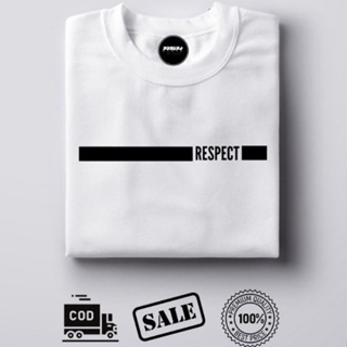 RESPECT LONGBAR Statement print Tshirt Unisex Cotton_03